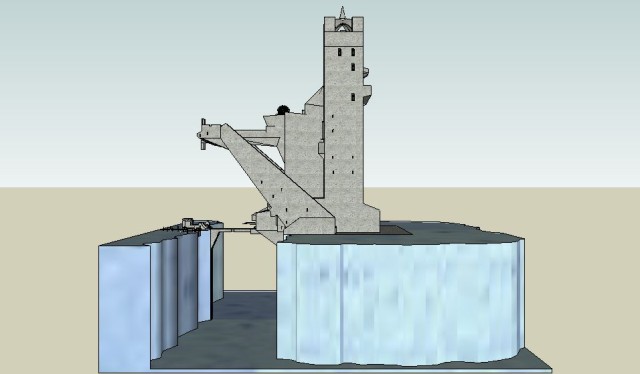 Castle Ice east view