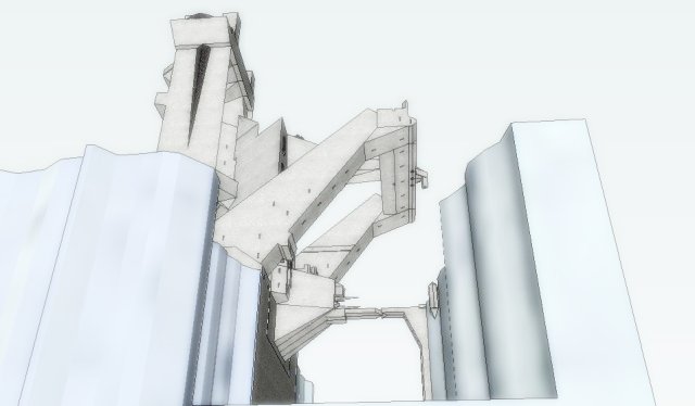 Castle Ice Frightening