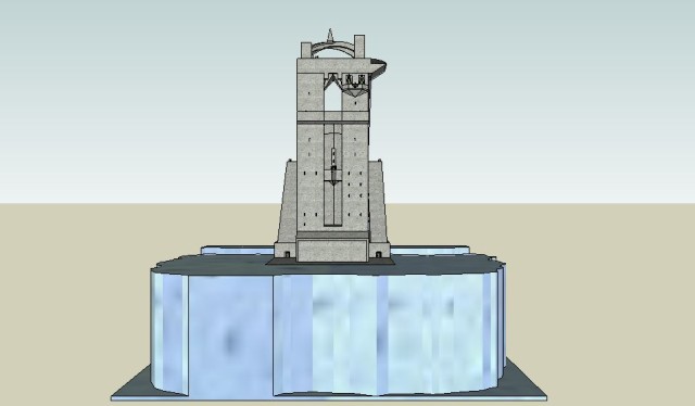 Castle Ice south view