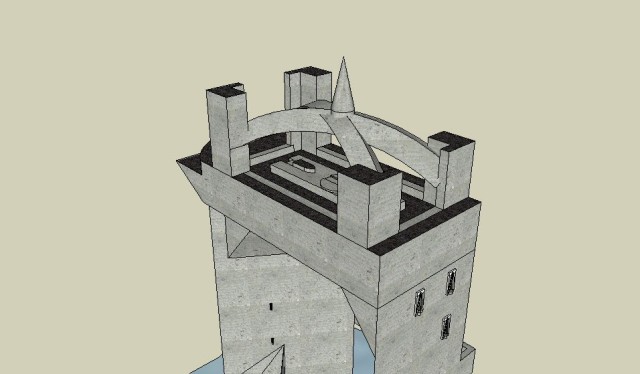 Castle Ice two towers altar 1