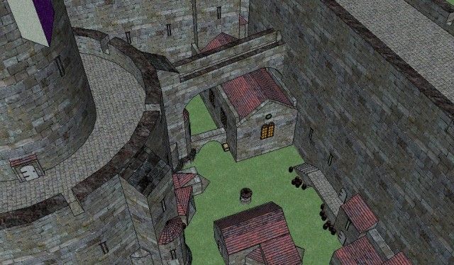 Norman castle church