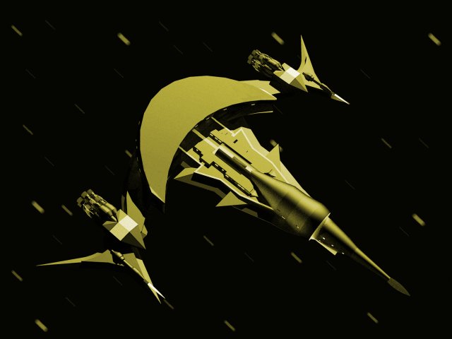 Top view, green color