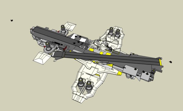 Flying carrier example