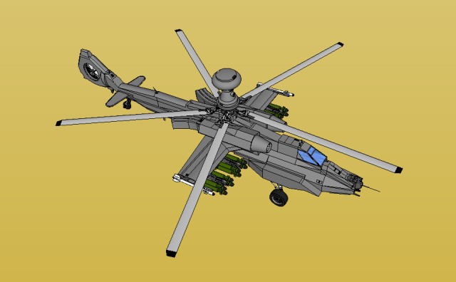 Helicopter right front iso