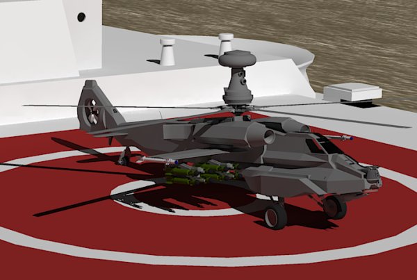 With helicopter, zoomed more