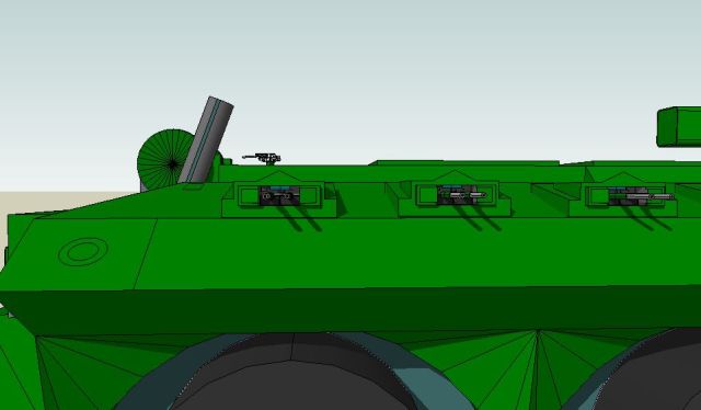 Kill Mobil machine gun ports