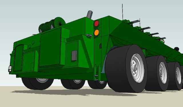 Kill Mobil rear ground view