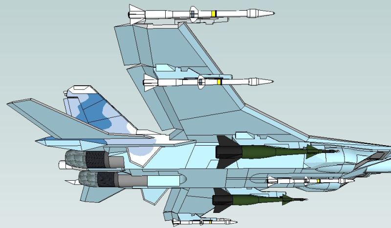 Plane 1 AA missile 3