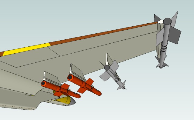 Plane 2 AA missiles 3
