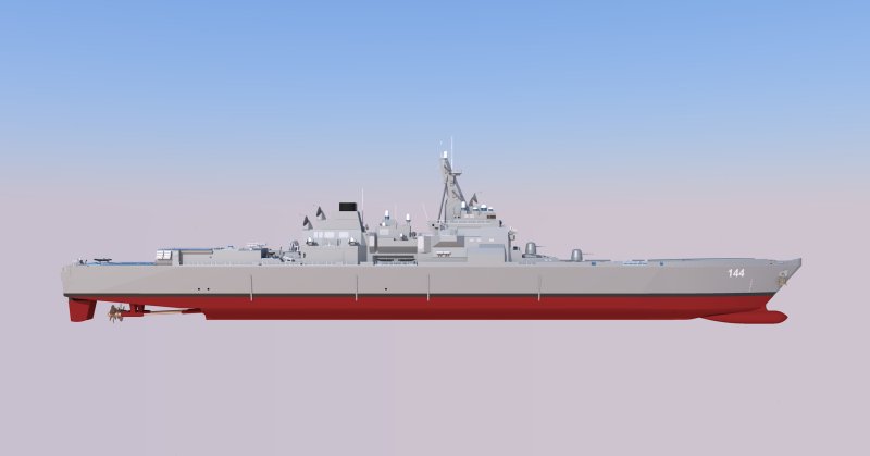 Side view, no sea yet