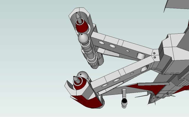 Spacecraft 1 engine 2