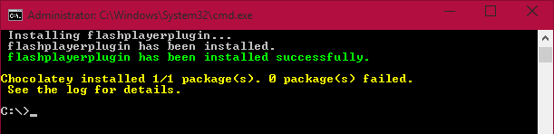 Flash Player installed
