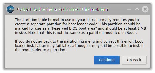 Netrunner, bootloader issue