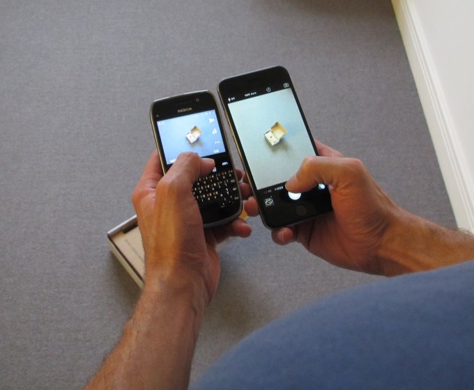 Side by side camera comparison 1