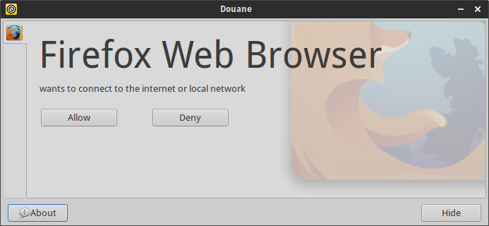 Douane Firefox