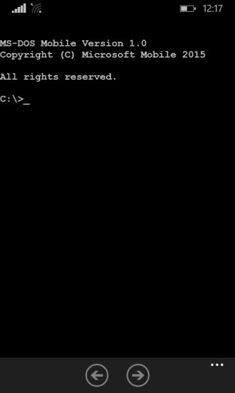 Command prompt