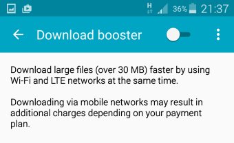 Download booster