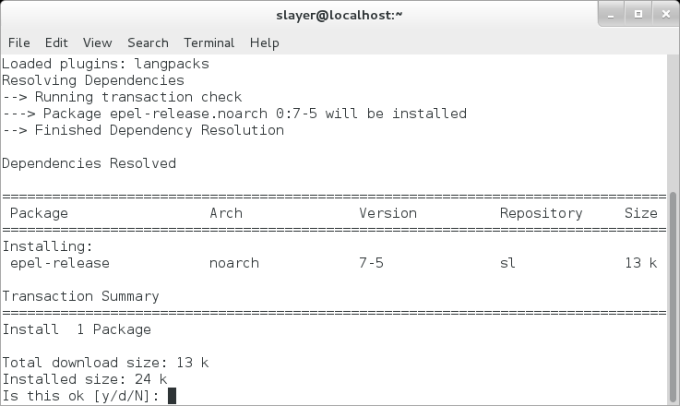 EPEL repo, at least yum works
