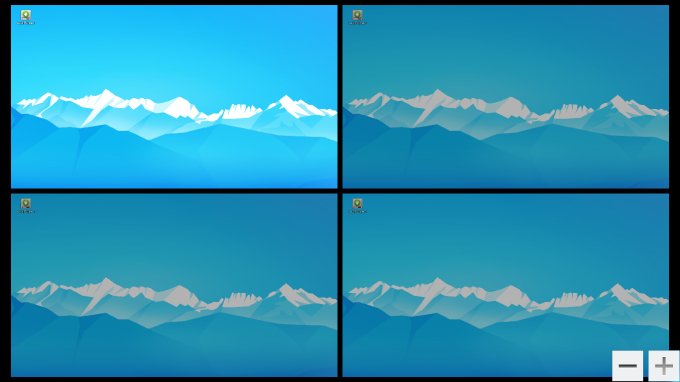 Workspace, hot corners