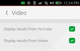 Display search from online