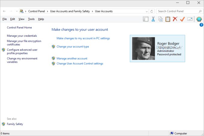 Convert back to local account