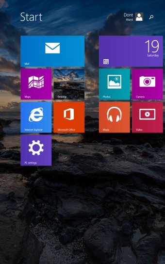 Windows 8, tiles