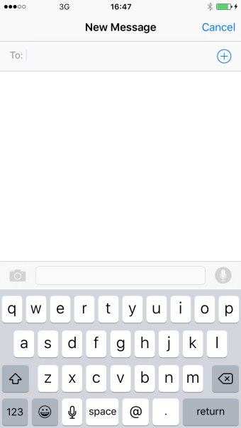 New keyboard, lowercase