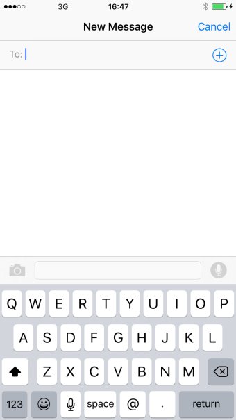 New keyboard, uppercase