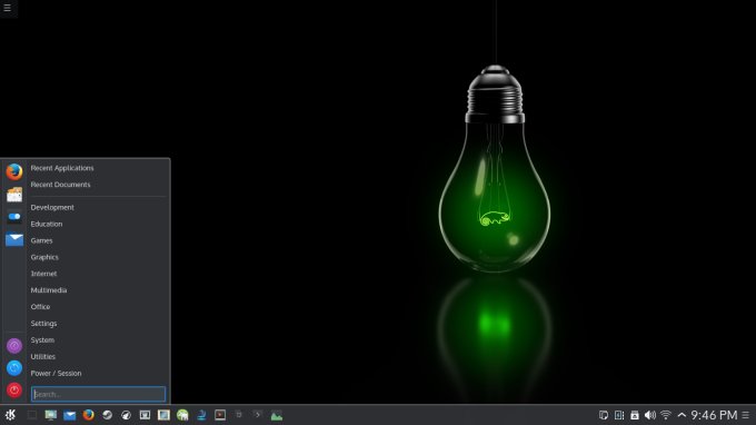 Dark theme, menu and icons changed