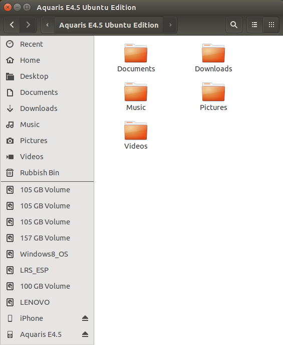 Ubuntu Phone and iPhone connected