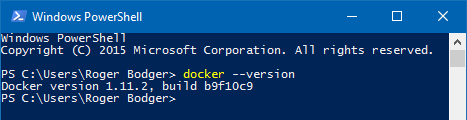 Powershell prompt