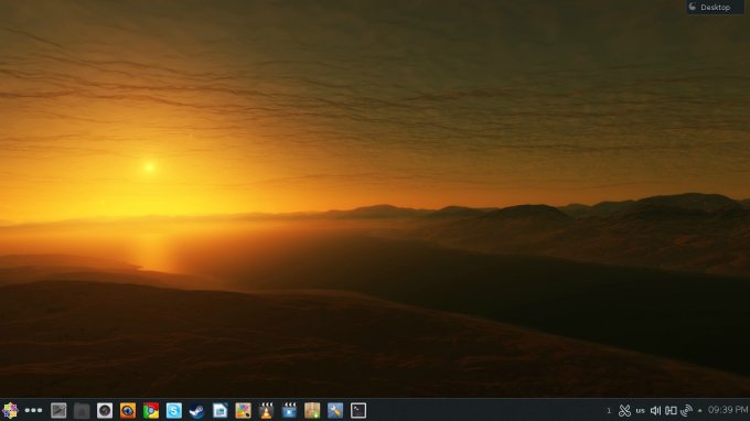 New desktop