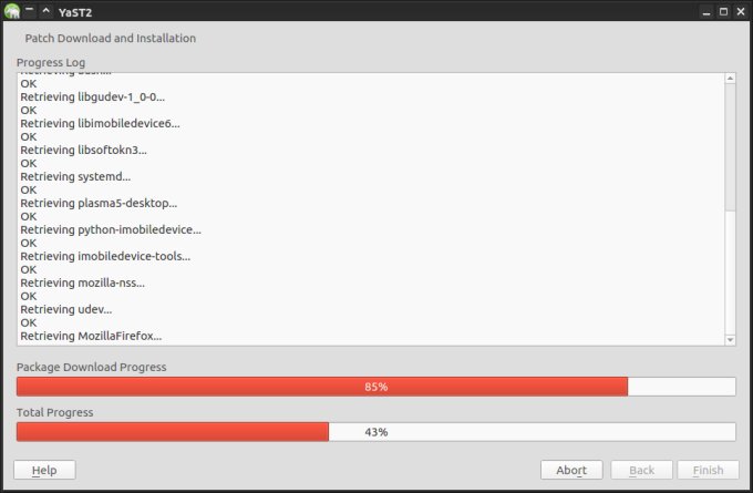 Updates working fine