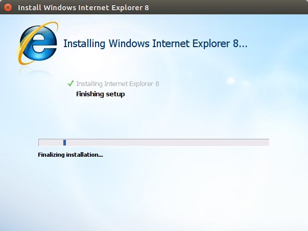 IE8 setup