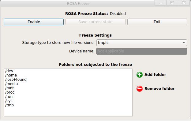 Freeze, what does it do