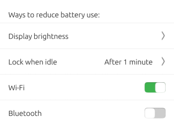 Battery, more