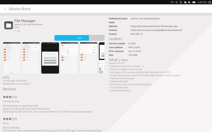Installing file manager
