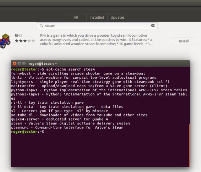 Ubuntu Software missing programs