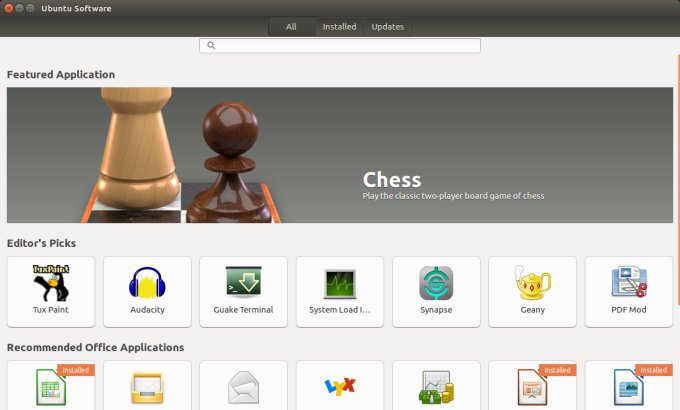 Ubuntu Software, more