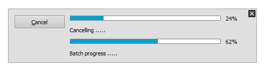 Batch working, weird text