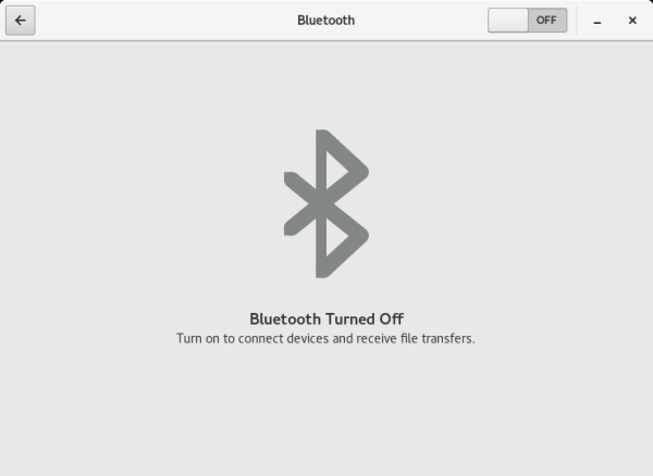 Bluetooth does not work out of the box
