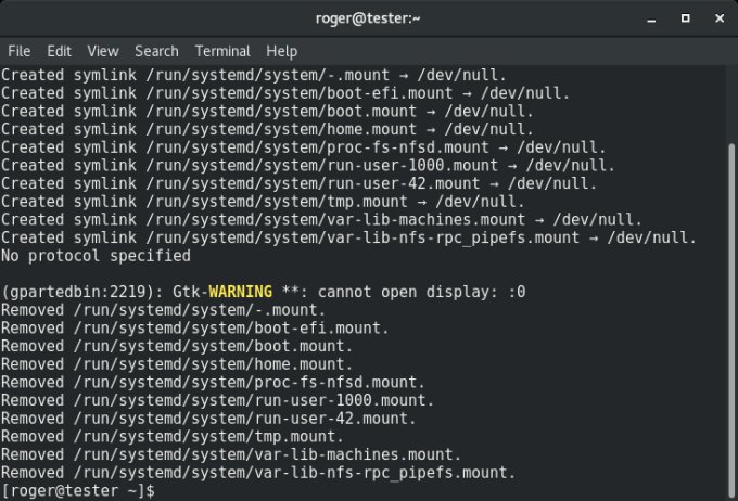 GParted does not run under Wayland