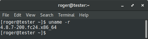 Teaser, new kernel running
