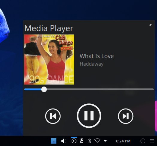 Media player, system area