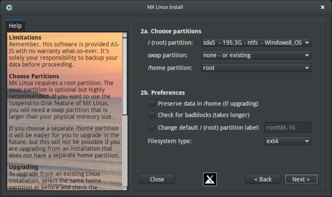 Bad partitioning defaults