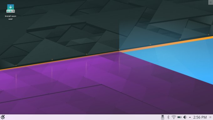 Desktop live, rearranged widgets