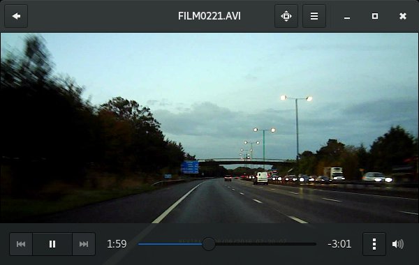Fedora playing local files