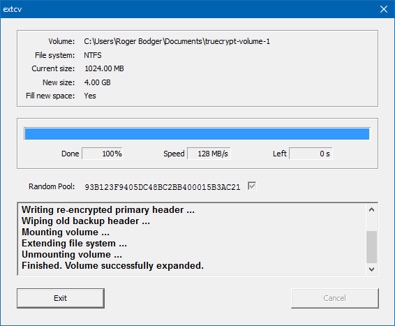Expanded successfully