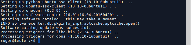USC install in progress
