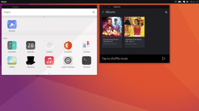 Taming Unity 8, screenshot 1
